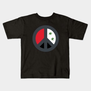 Peace Syria Kids T-Shirt